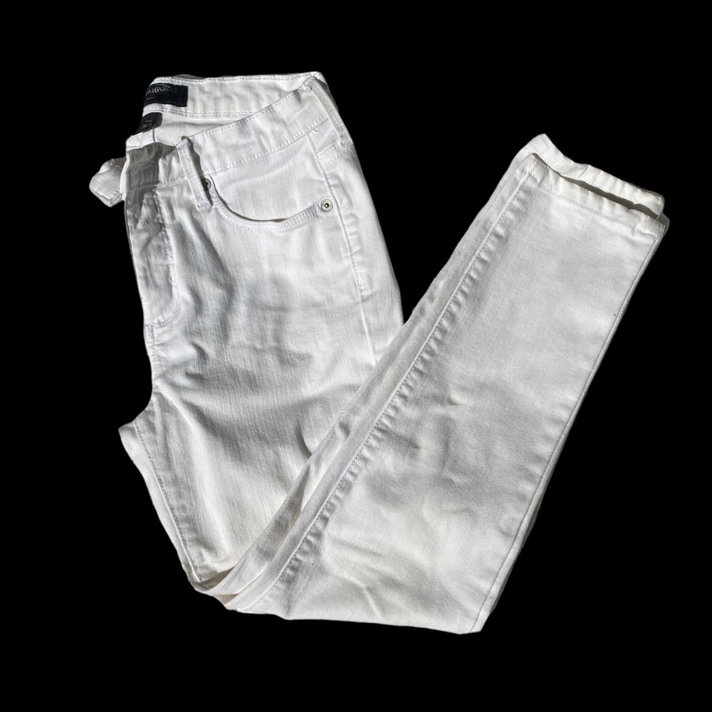 Banana Republic Petite White Skinny Jeans!